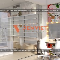 Thiết kế cửa hàng mỹ phẩm - Chị Hà - Tân Phú